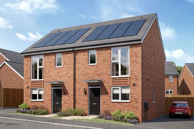 Thumbnail Semi-detached house for sale in "The Nina" at Chiswell Drive, Coalville