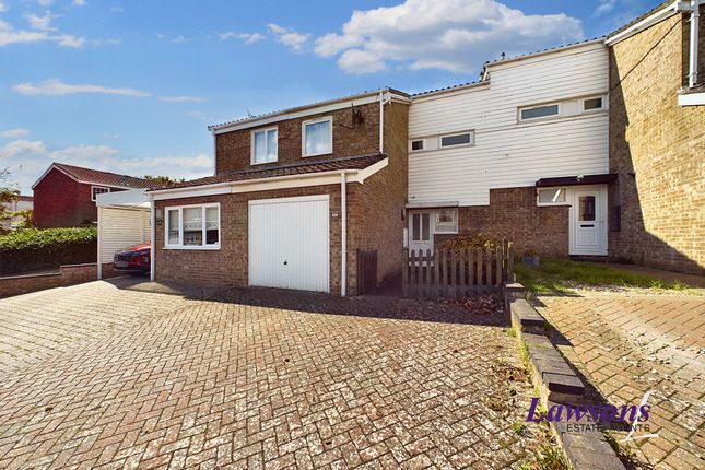 Thumbnail Terraced house for sale in Harriet Martineau Close, Thetford