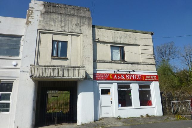 Retail premises for sale in Station Road, Upper Brynamman, Ammanford, Carmarthenshire.