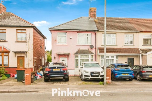 Thumbnail End terrace house for sale in Somerton Road, Newport