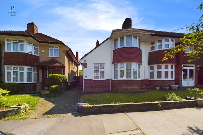 Thumbnail End terrace house for sale in Court Drive, Waddon