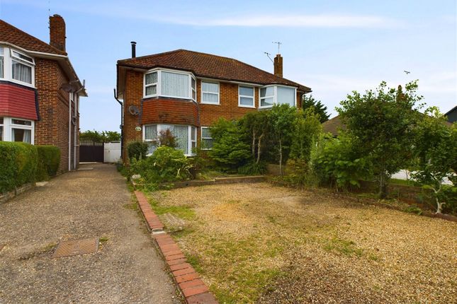 Thumbnail Semi-detached house for sale in Terringes Avenue, Worthing