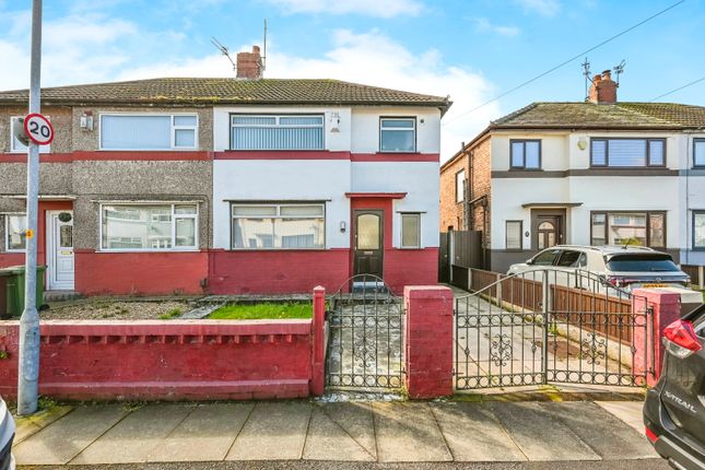 Thumbnail Semi-detached house for sale in Linden Avenue, Bootle, Merseyside