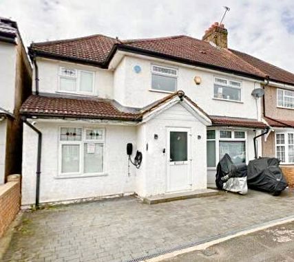 Thumbnail Semi-detached house for sale in Betham Road, Greenford