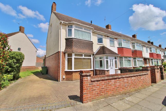 Thumbnail End terrace house for sale in Kinross Crescent, Drayton, Portsmouth