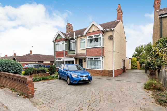 Thumbnail Semi-detached house for sale in Normanston Drive, Lowestoft