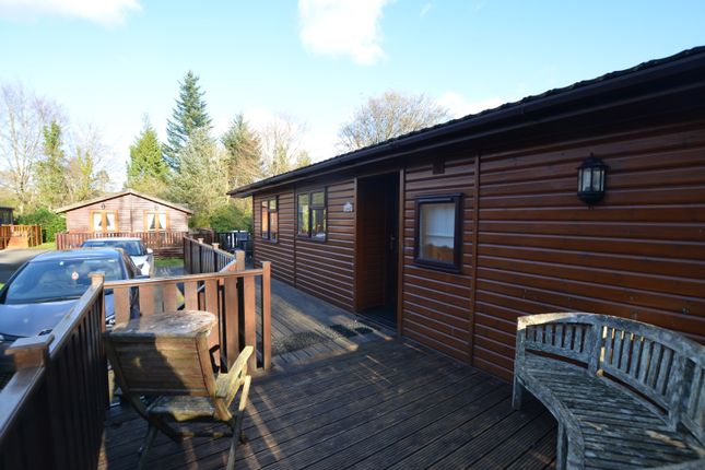Lodge for sale in Eden Valley Holiday Park, Lanlivery, Bodmin, Cornwall