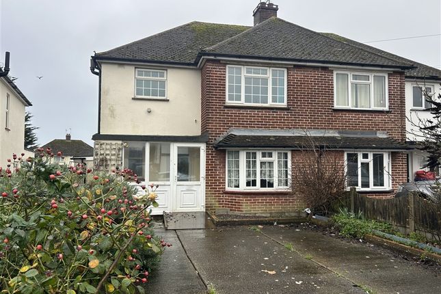 3-bed semi-detached on Hugin Avenue, Broadstairs, £270,000