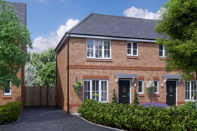 Thumbnail Detached house for sale in "The Ellesmere" at Orton Road, Warton, Tamworth