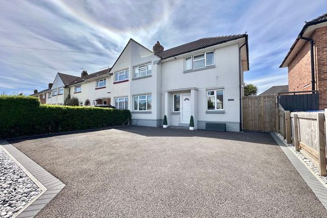 Thumbnail Semi-detached house for sale in St. Helier Road, Parkstone, Poole