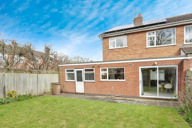 Semi-detached house for sale in Poulteney Drive, Quorn, Loughborough