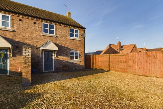 Thumbnail Semi-detached house for sale in Station Road, Gedney Hill