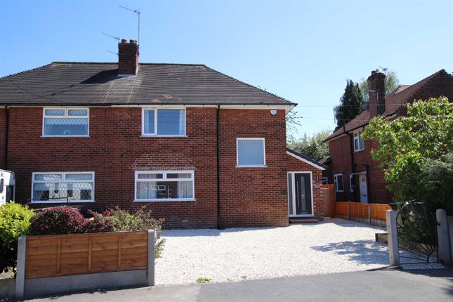 Thumbnail Semi-detached house to rent in Fairywell Road, Timperley, Altrincham