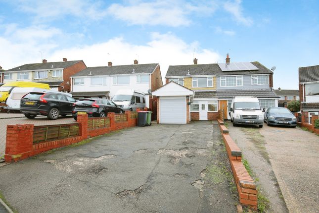 Thumbnail Semi-detached house to rent in Bardon View Road, Dordon, Tamworth