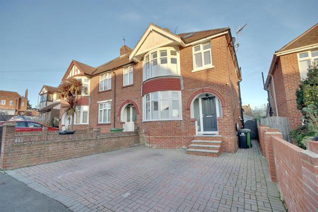 Thumbnail End terrace house for sale in Lower Farlington Road, Farlington, Portsmouth