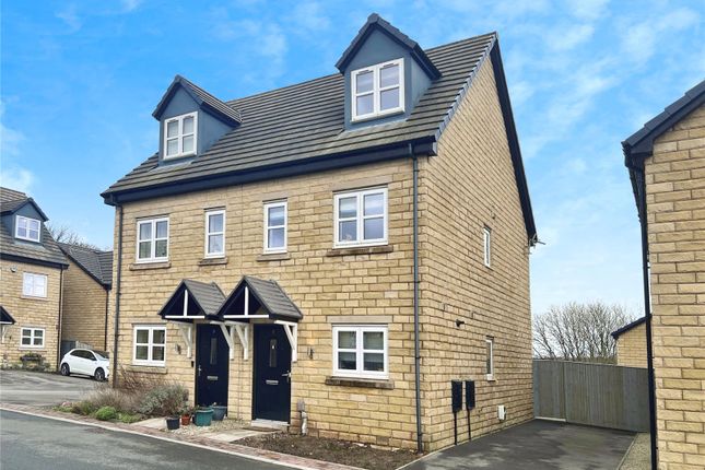 Thumbnail Semi-detached house for sale in Valley Meadow, Denholme, Bradford, West Yorkshire