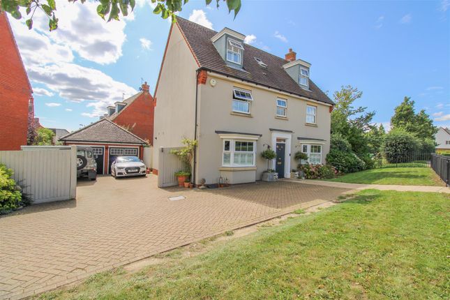 Thumbnail Detached house for sale in Hubberd Road, Little Canfield, Dunmow