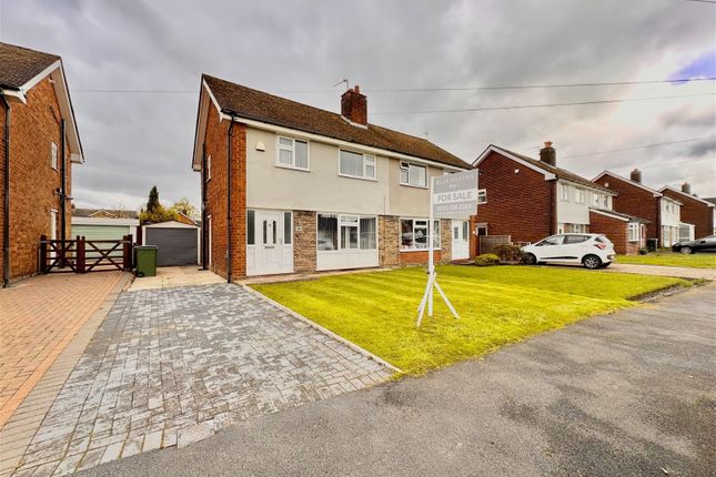 Thumbnail Semi-detached house for sale in Oakland Avenue, Offerton, Stockport