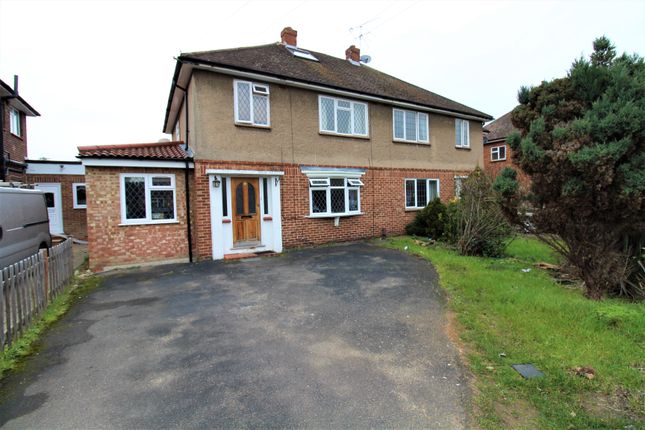 Thumbnail Semi-detached house to rent in The Crescent, Egham