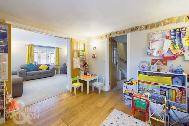 Semi-detached house for sale in Kidds Moor Cottages, Melton Road, Wymondham