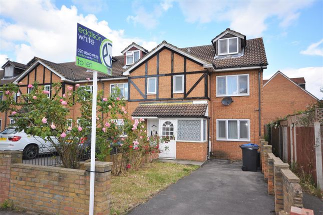 Thumbnail End terrace house to rent in Wilkins Close, Mitcham