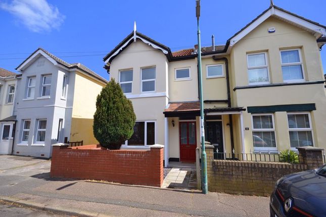 Semi-detached house for sale in Curzon Road, Boscombe, Bournemouth