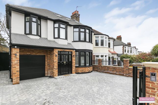 Semi-detached house for sale in Woodcroft, Winchmore Hill