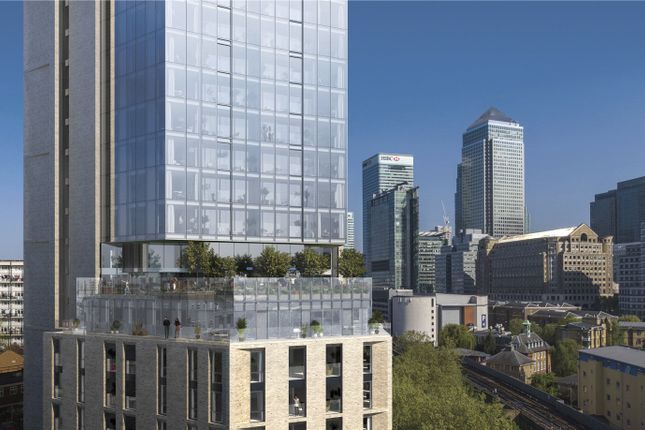 Thumbnail Flat for sale in Vetro, West India Dock Road, London