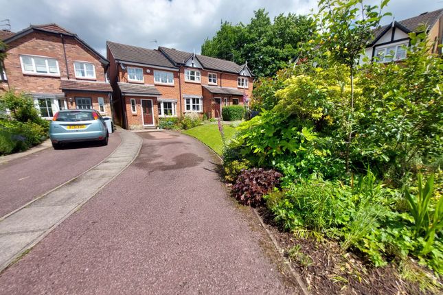 Thumbnail End terrace house for sale in Loxley Close, Macclesfield