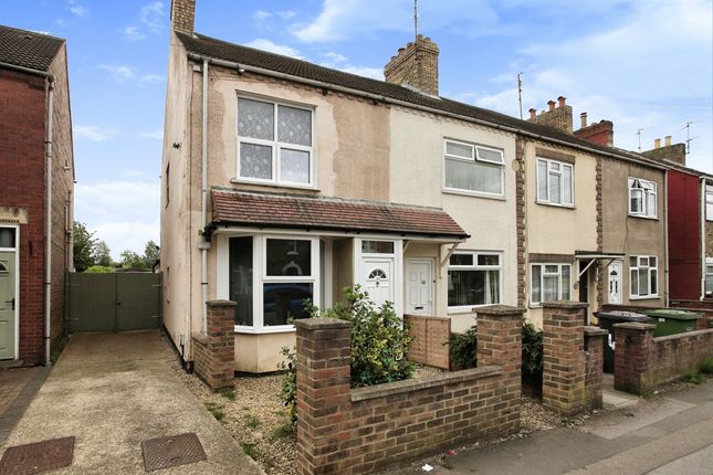 Thumbnail End terrace house for sale in Garton End Road, Peterborough