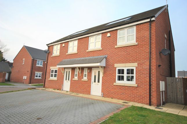 Thumbnail Semi-detached house for sale in Hawk Drive, Blaxton, Doncaster