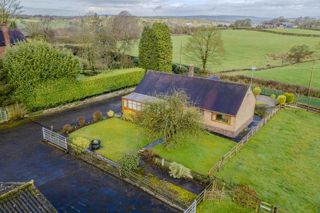 Detached bungalow for sale in Consall Lane, Wetley Rocks, Staffordshire
