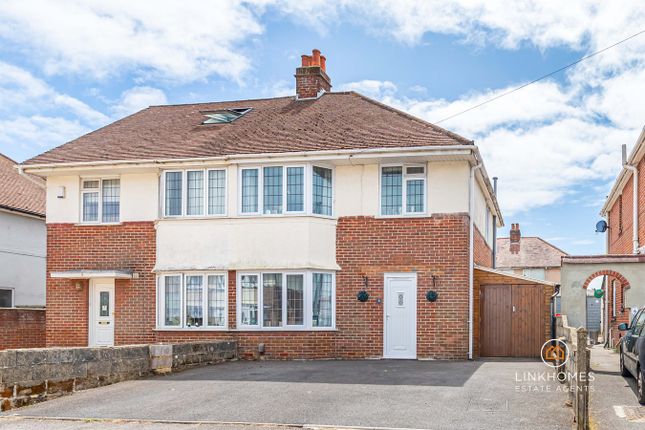3-bed semi-detached on 5, Churchill Crescent, Poole, £335,000