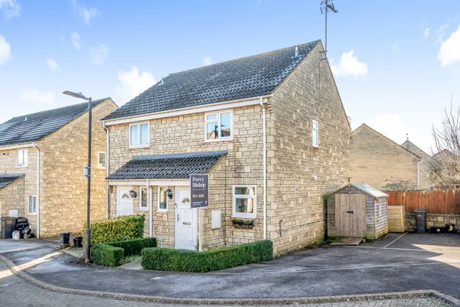 Thumbnail Semi-detached house for sale in Suffolk Close, Tetbury, Gloucestershire