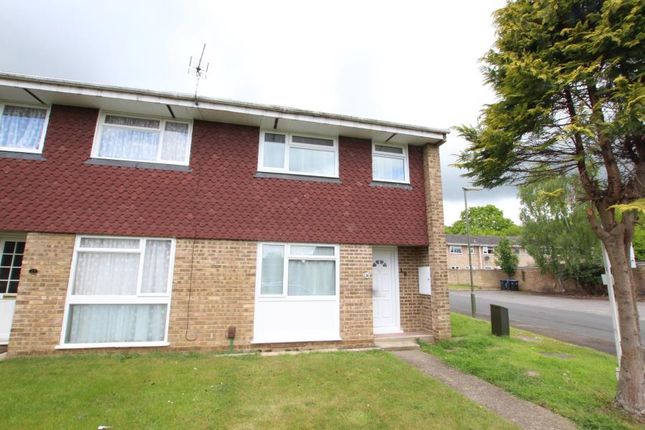 Thumbnail End terrace house to rent in Paddocks Mead, Knaphill, Woking