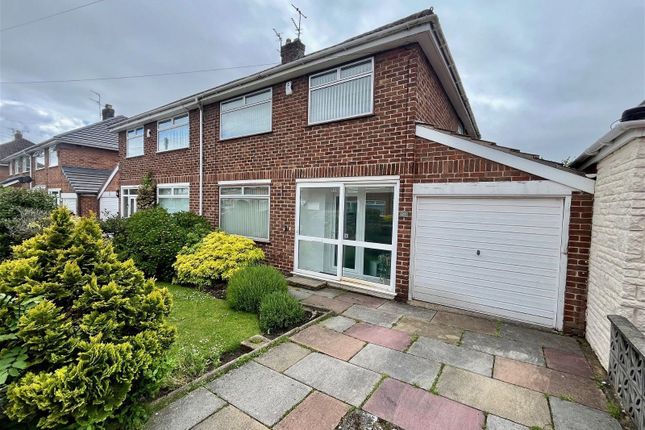 Thumbnail Semi-detached house for sale in Merrilox Avenue, Maghull, Liverpool