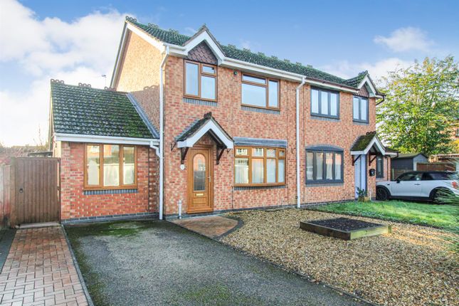 Thumbnail Semi-detached house to rent in Bishops Close, West Felton, Oswestry