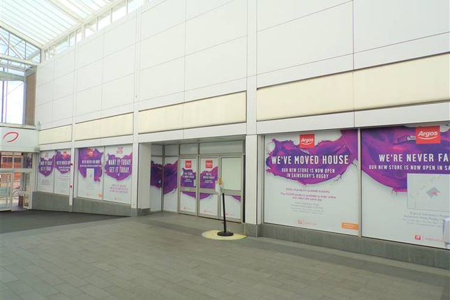 Thumbnail Retail premises to let in Manning Walk, The Clock Towers Shopping Centre, Rugby
