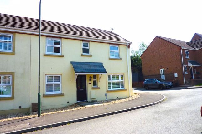 Thumbnail Semi-detached house to rent in Penywaun Close, Oakdale, Blackwood