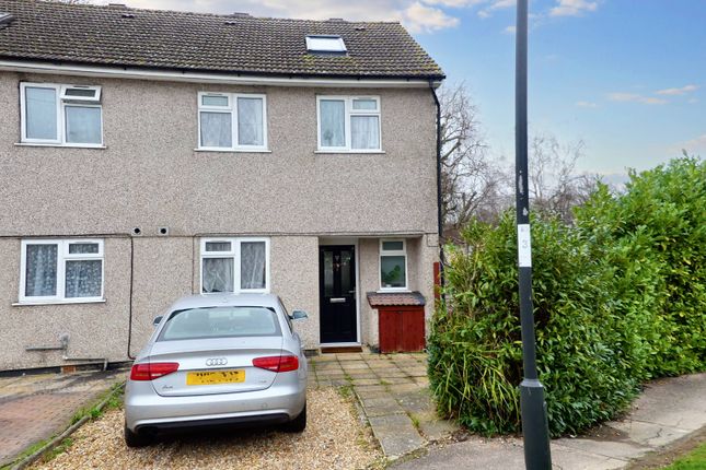 Thumbnail End terrace house to rent in Cloverlands, Crawley