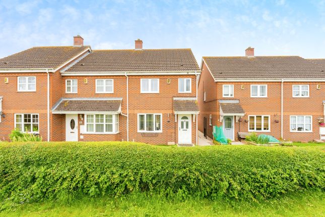 Thumbnail End terrace house for sale in Trow Close, Cotton End, Bedford, Bedfordshire