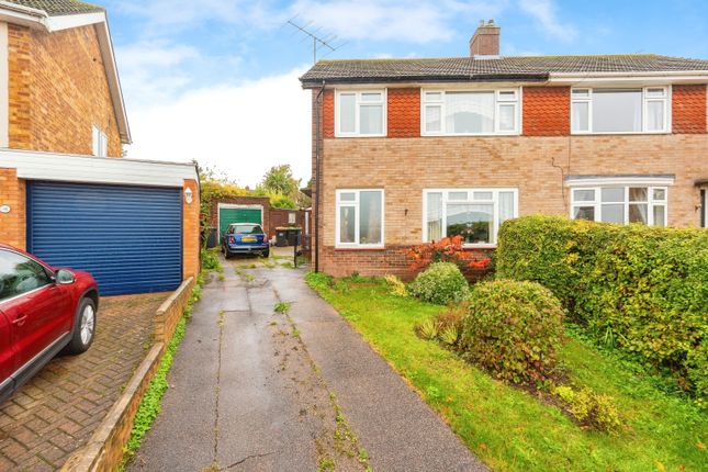 Thumbnail Semi-detached house for sale in Swift Close, Bedford, Bedfordshire