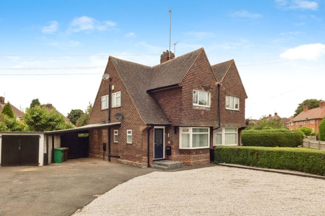 Thumbnail Semi-detached house for sale in Western Boulevard, Nottingham, Nottinghamshire