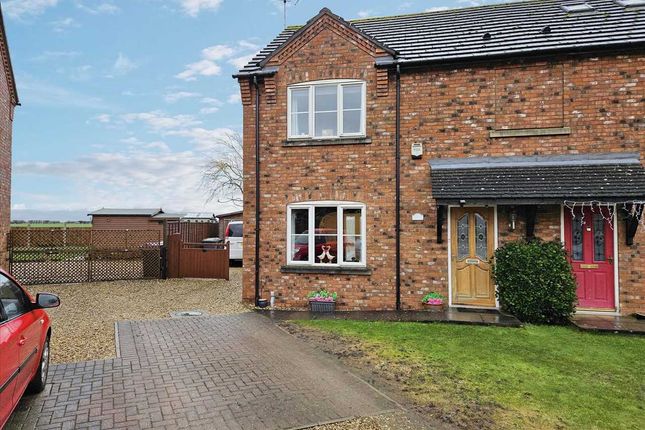 Semi-detached house for sale in Wheelwright Court, Anwick, Sleaford