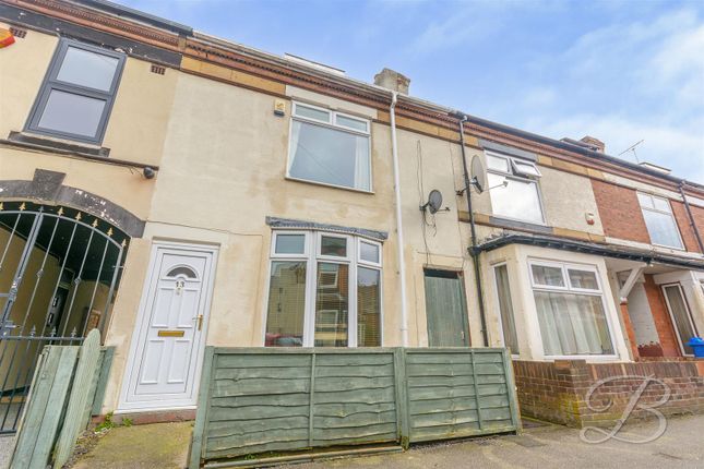 Terraced house for sale in Burns Street, Mansfield