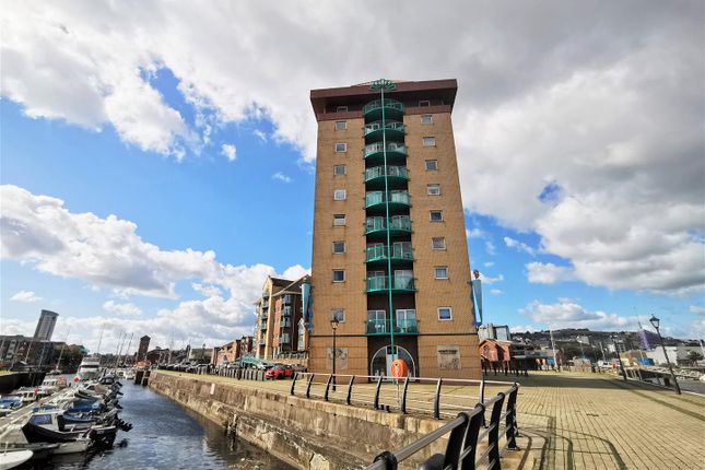 Flat for sale in Pocketts Wharf, Marina, Swansea