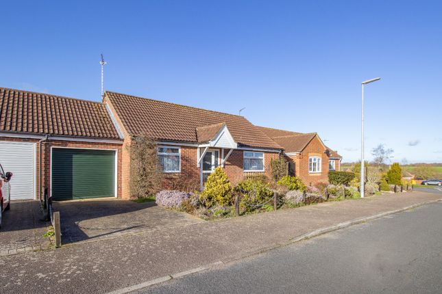 Thumbnail Detached bungalow for sale in Gwyn Crescent, Fakenham, Norfolk