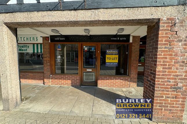 Retail premises to let in 38 Bore Street, Lichfield, Staffordshire