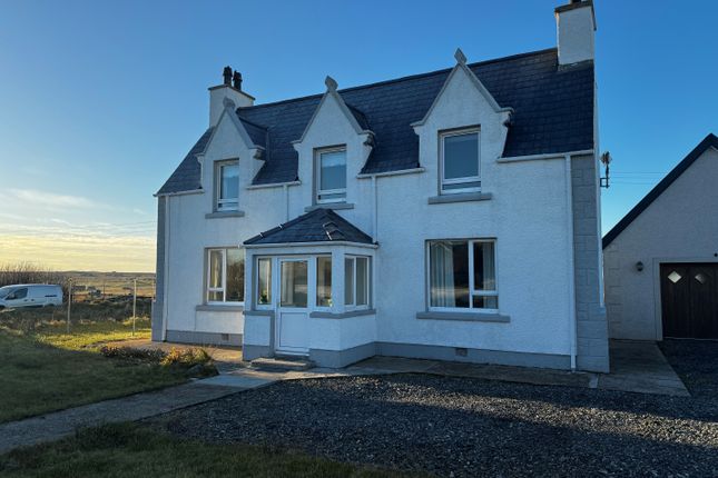 Thumbnail Detached house for sale in Lower Barvas, Isle Of Lewis