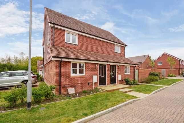 Thumbnail End terrace house for sale in Heasman Place, Southwater, Horsham